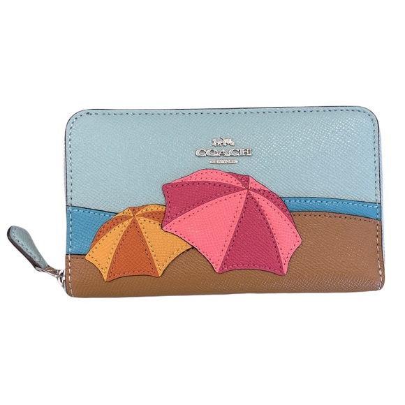 coach beach umbrella wallet